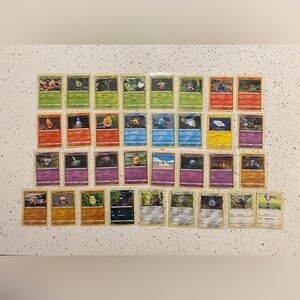 33 Cards Yuka Morii Clay Model Art Pokemon Collection Fresh Pulls Lot Firm Price
